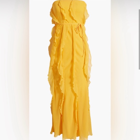 ASOS Yellow Tube Dress - Picture 5 of 8